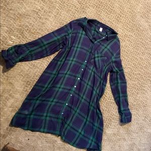 Super cute old navy flannel dress
